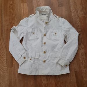 Banana Republic White Jacket